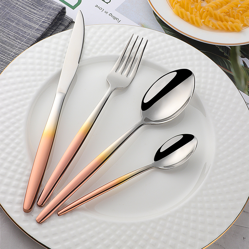 Regenbogen Besteck Set Gold Be – Gold Plated Cutlery Bewertung und Preis