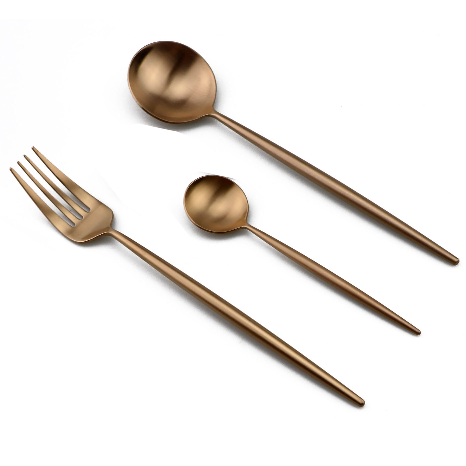 24-teiliges Roségold Besteckse – Gold Plated Cutlery Bewertung und Preis