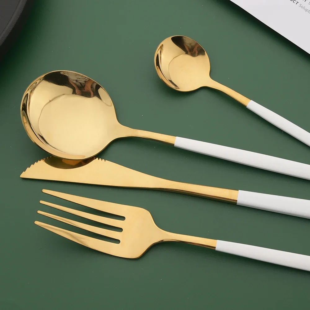 16/24/32/48-teiliges Besteckse – Gold Plated Cutlery Bewertung und Preis