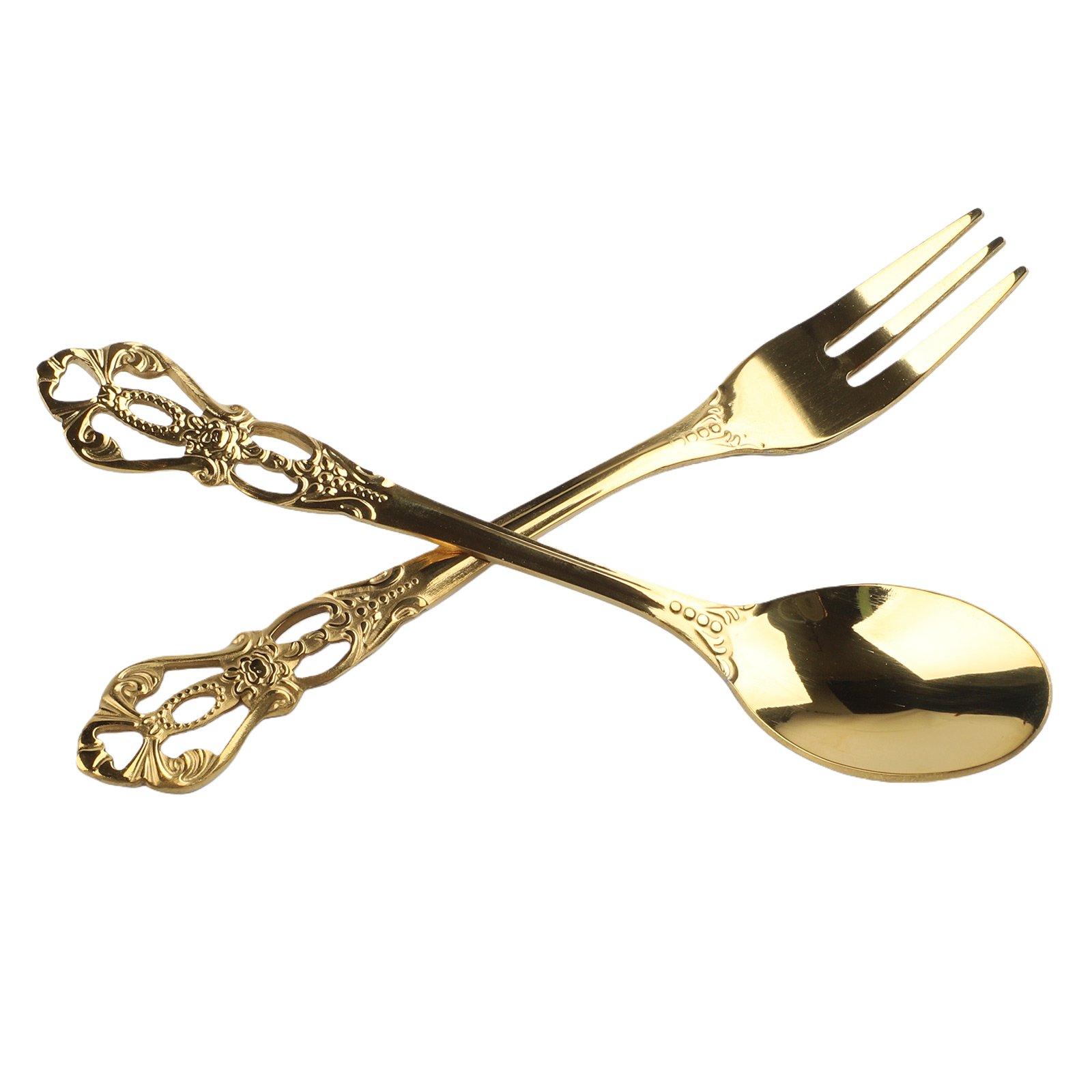 1 Paar Vintage Gold Besteckset – Gold Plated Cutlery Bewertung und Preis