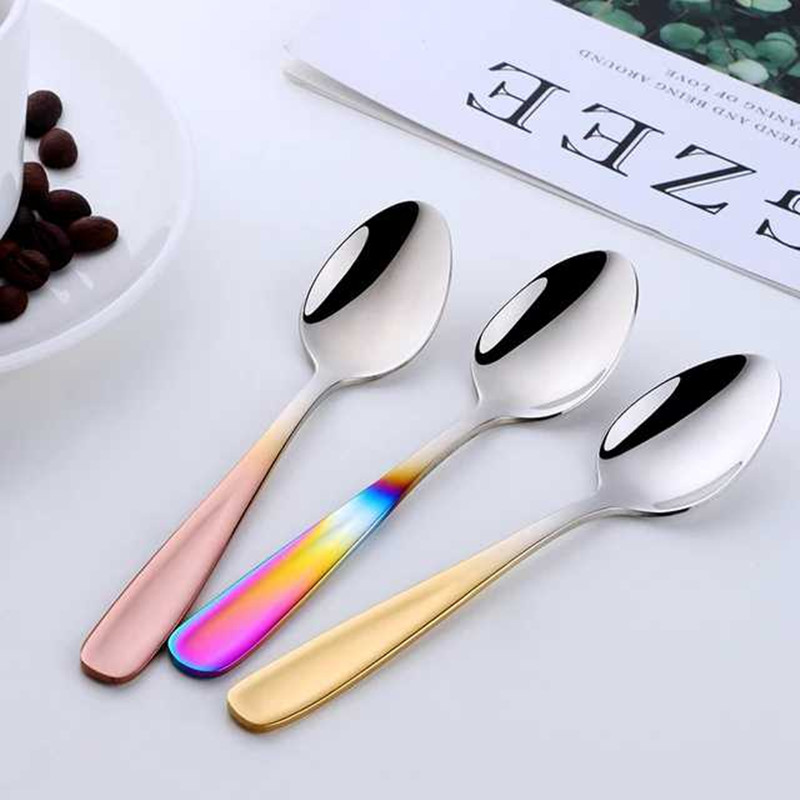 1PC Luxus Edelstahl Mini Löffe – Gold Plated Cutlery Bewertung und Preis