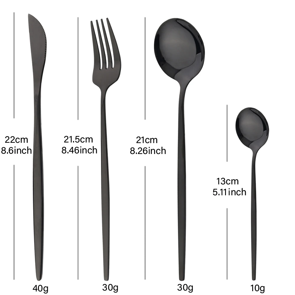 16Pcs Gold Geschirr Edelstahl  – Gold Plated Cutlery Bewertung und Preis